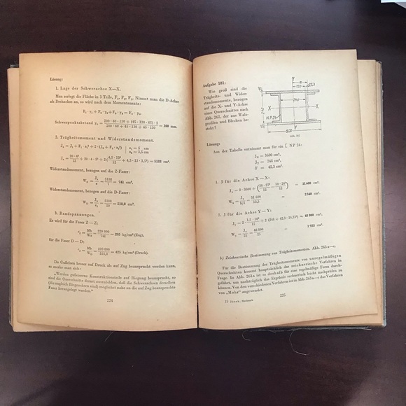 Vintage 1945 German Book Mechanik und Festigkeitslehre - Picture 10 of 13